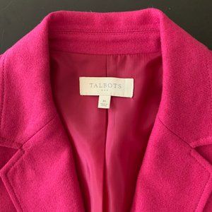 Talbots Wool Pink Blazer